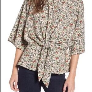 Floral Print Blouse